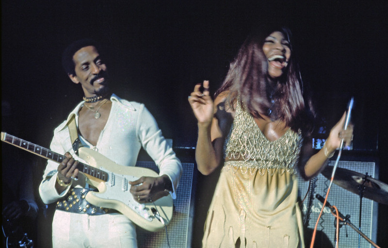 Tina Turner, noch mit Ex Ike, November 1972, Musikhalle Hamburg.